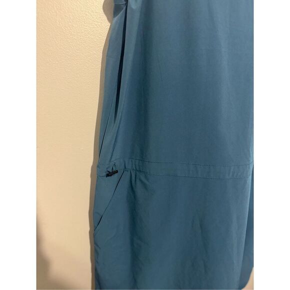 Marmot Elda Dress Dusty Teal Blue Women's Large Outdoors Hiking Althetic UPF 30 - Picture 4 of 13